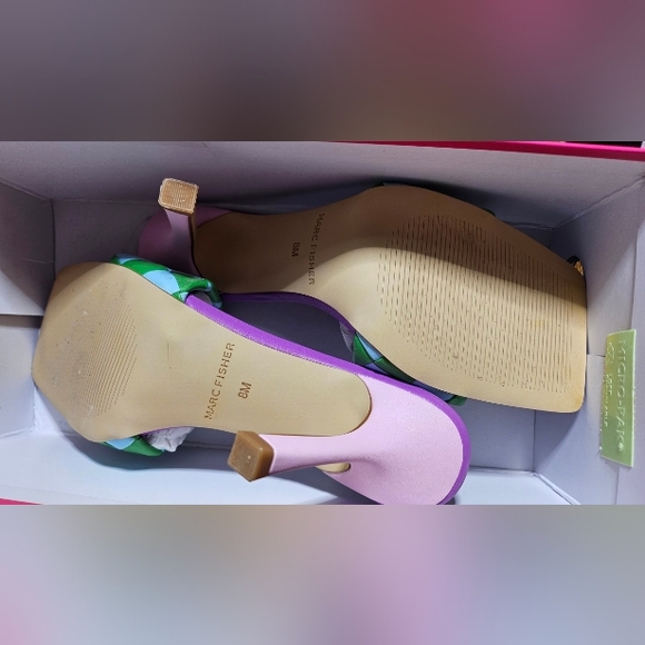 Mark Fisher Woven Heeled Sandals - Picture 4 of 6